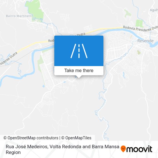 Rua José Medeiros map