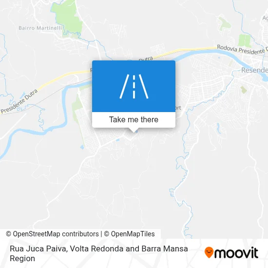Rua Juca Paiva map