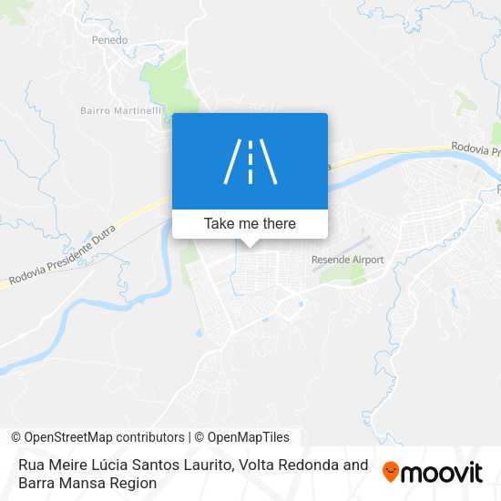 Rua Meire Lúcia Santos Laurito map