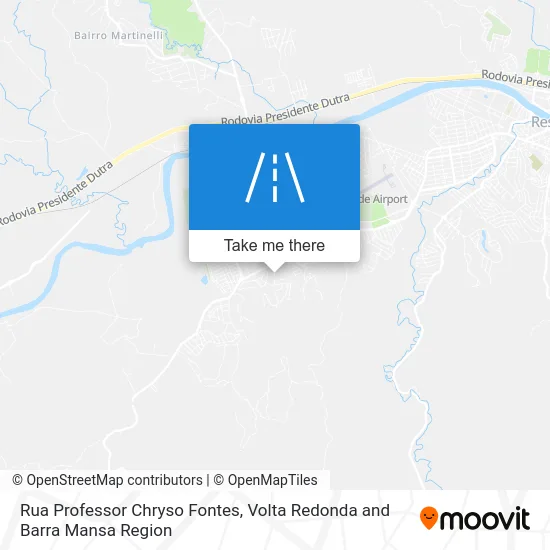 Rua Professor Chryso Fontes map