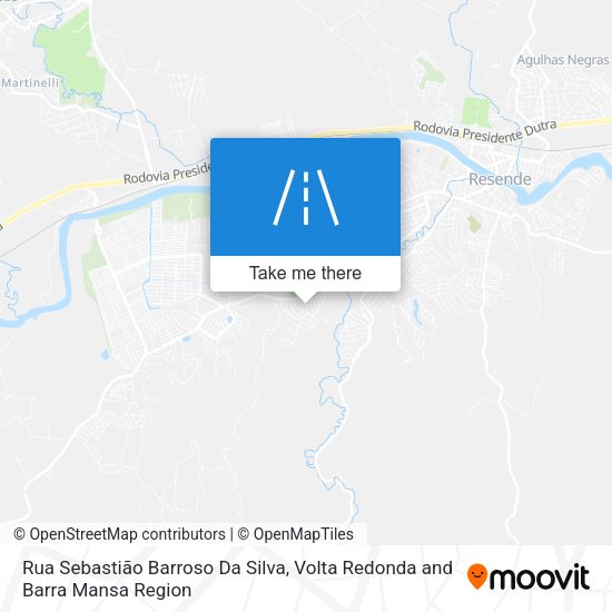 Rua Sebastião Barroso Da Silva map