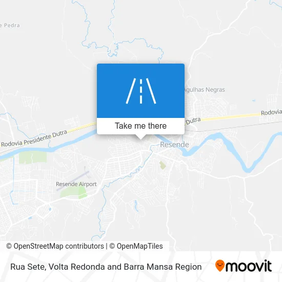 Rua Sete map