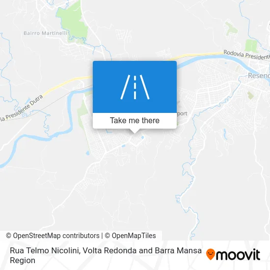 Rua Telmo Nicolini map