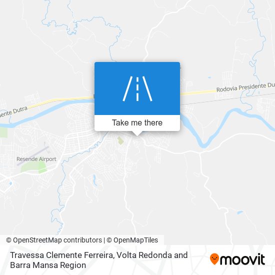 Travessa Clemente Ferreira map