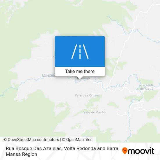 Rua Bosque Das Azaleias map