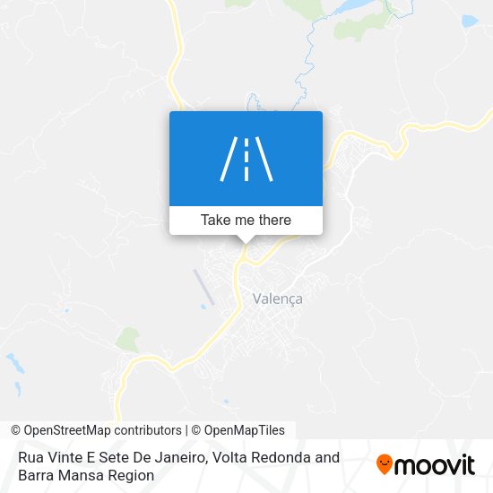 Rua Vinte E Sete De Janeiro map
