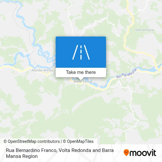 Rua Bernardino Franco map