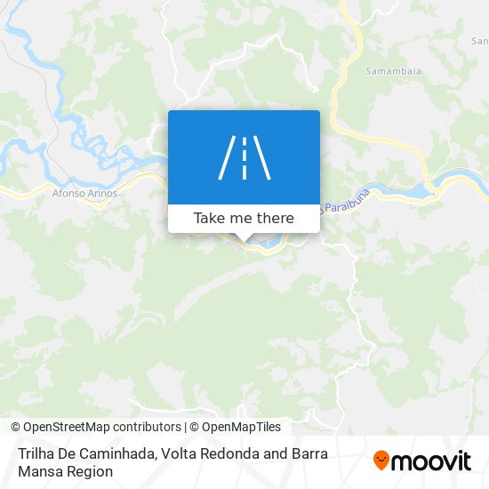 Trilha De Caminhada map