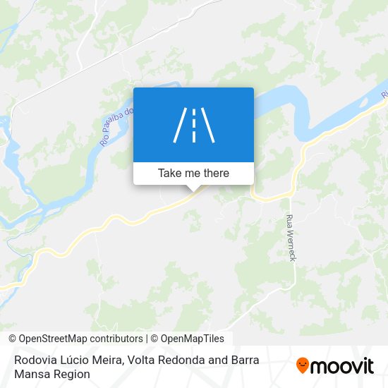 Rodovia Lúcio Meira map