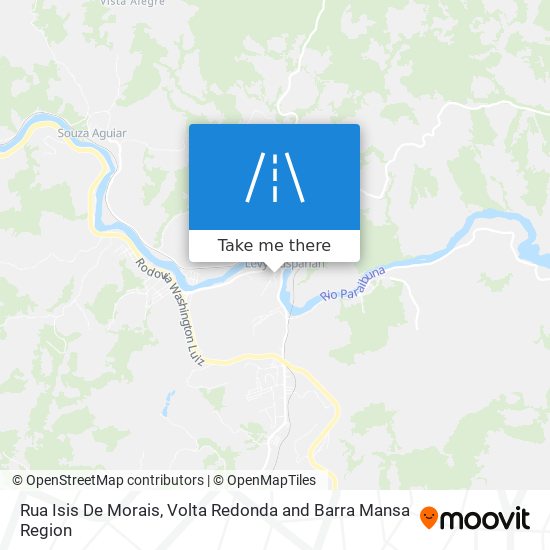 Rua Isis De Morais map