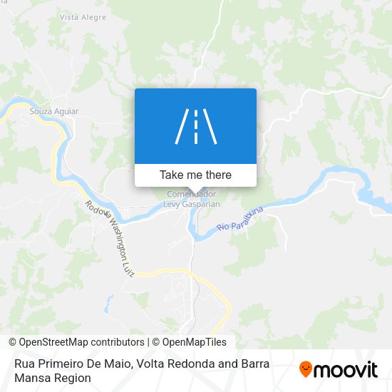 Rua Primeiro De Maio map