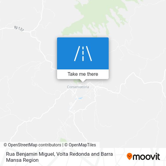 Rua Benjamin Miguel map