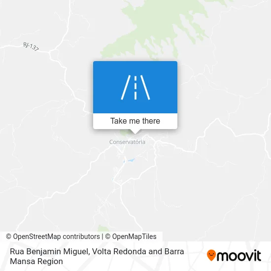 Rua Benjamin Miguel map