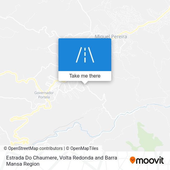 Estrada Do Chaumere map