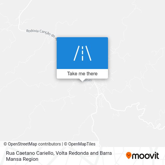 Rua Caetano Cariello map