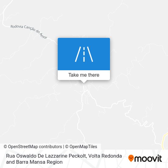 Rua Oswaldo De Lazzarine Peckolt map