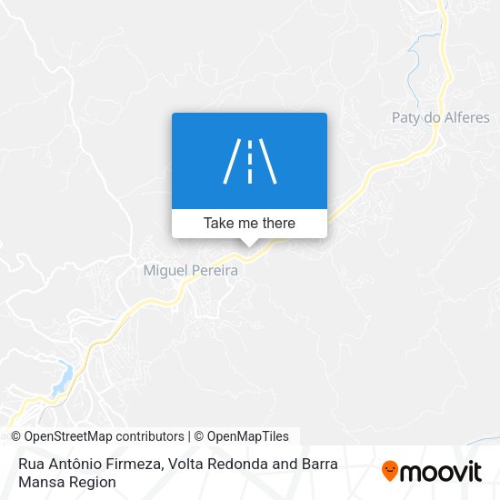 Rua Antônio Firmeza map