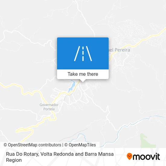 Rua Do Rotary map