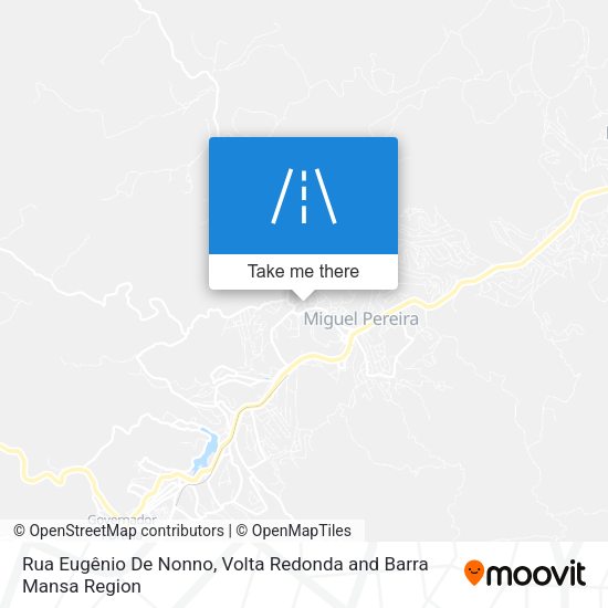 Rua Eugênio De Nonno map