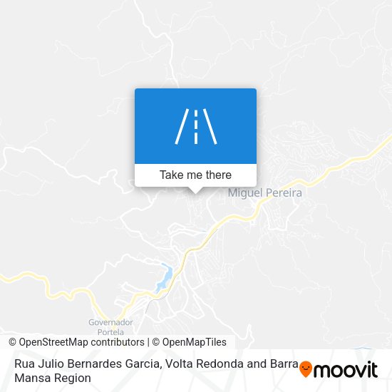 Rua Julio Bernardes Garcia map