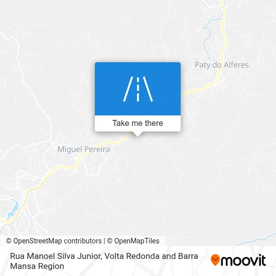 Rua Manoel Silva Junior map