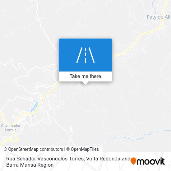 Rua Senador Vasconcelos Torres map