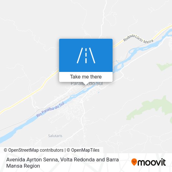 Avenida Ayrton Senna map