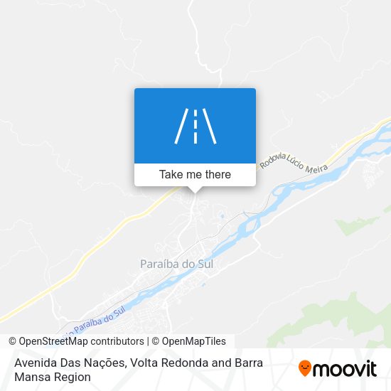 Avenida Das Nações map