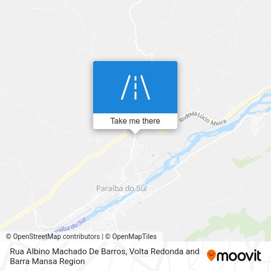 Rua Albino Machado De Barros map