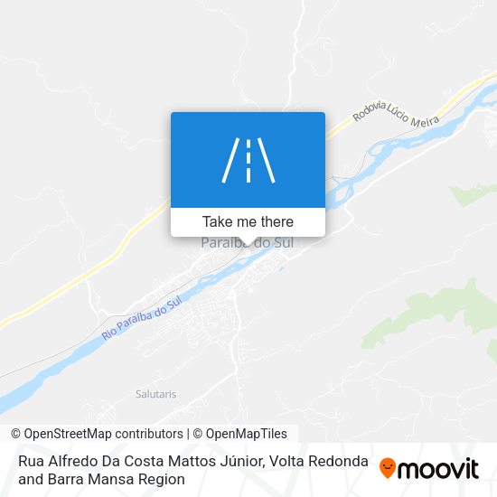 Rua Alfredo Da Costa Mattos Júnior map