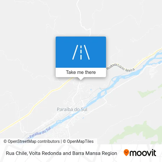 Rua Chile map