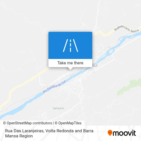 Rua Das Laranjeiras map