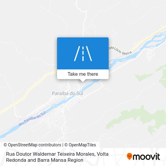 Rua Doutor Waldemar Teixeira Morales map