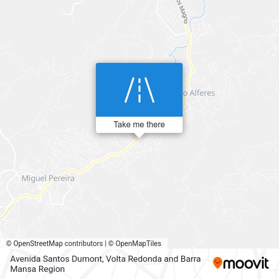 Avenida Santos Dumont map