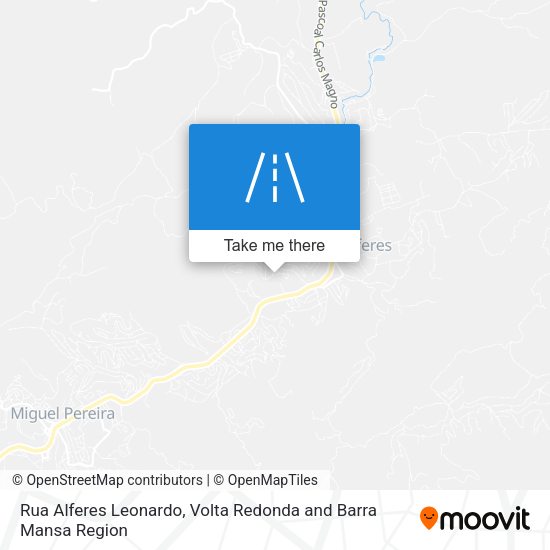 Rua Alferes Leonardo map