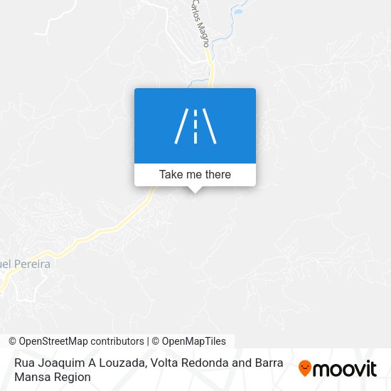 Rua Joaquim A Louzada map