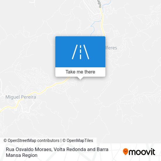 Rua Osvaldo Moraes map