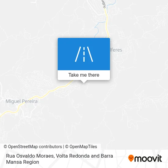 Rua Osvaldo Moraes map