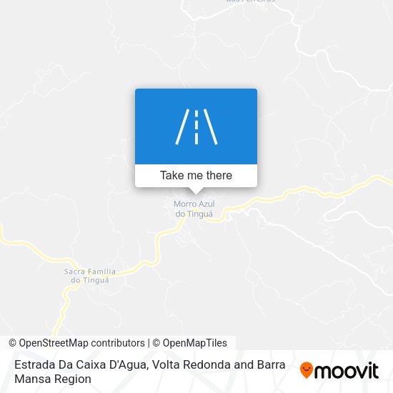 Estrada Da Caixa D'Agua map