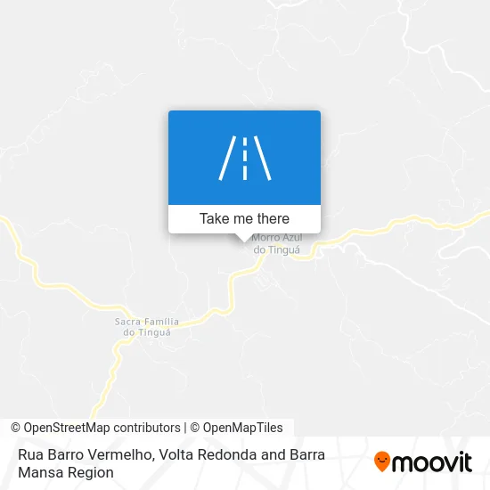 Rua Barro Vermelho map