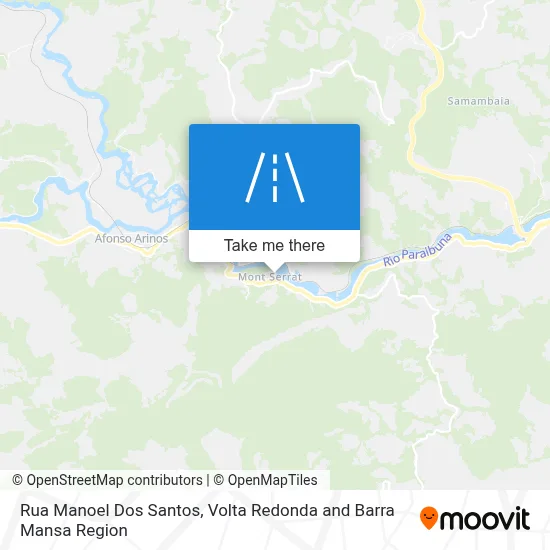 Rua Manoel Dos Santos map