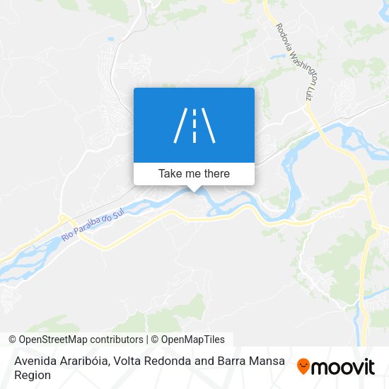 Avenida Araribóia map