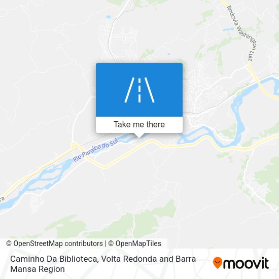 Caminho Da Biblioteca map