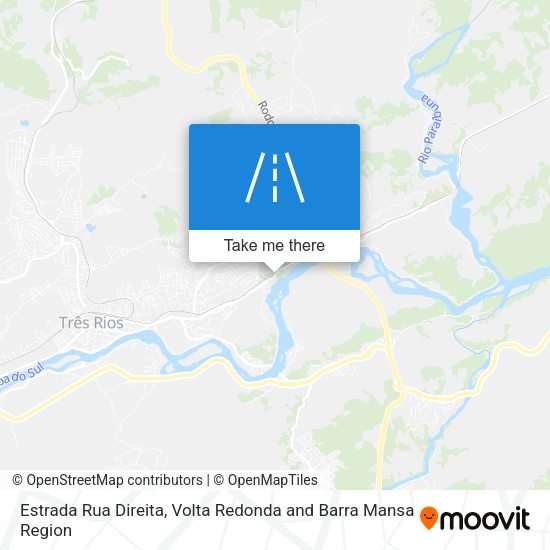 Estrada Rua Direita map