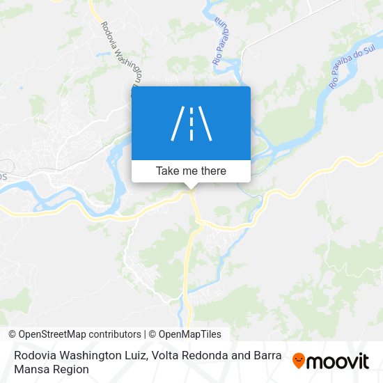 Rodovia Washington Luiz map