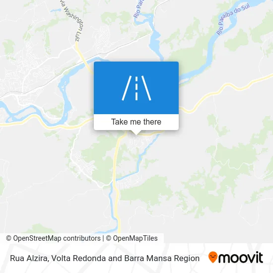 Rua Alzira map