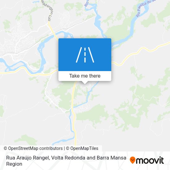 Rua Araújo Rangel map