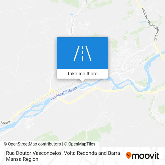Rua Doutor Vasconcelos map