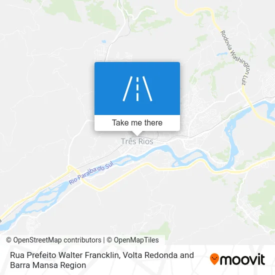 Rua Prefeito Walter Francklin map