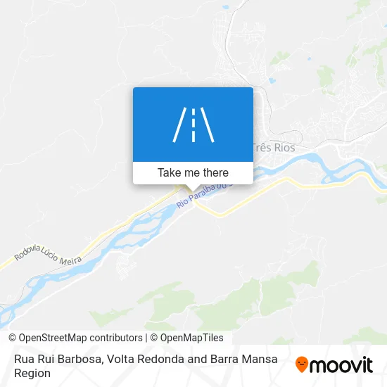 Rua Rui Barbosa map